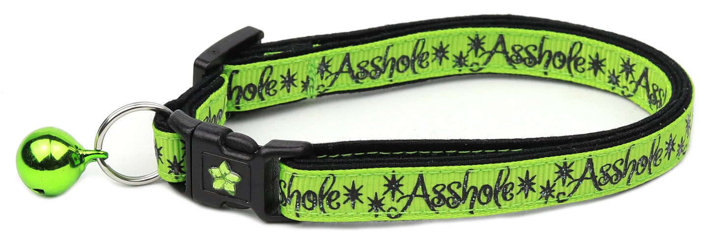 Asshole Breakaway Cat Collar-19