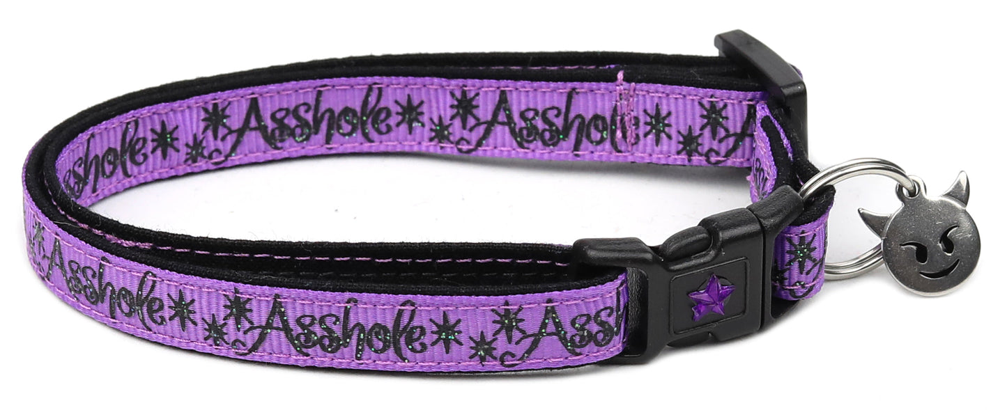 Asshole Breakaway Cat Collar-38